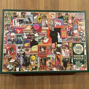 COBBLE HILL Cat Collage Jigsaw Puzzle